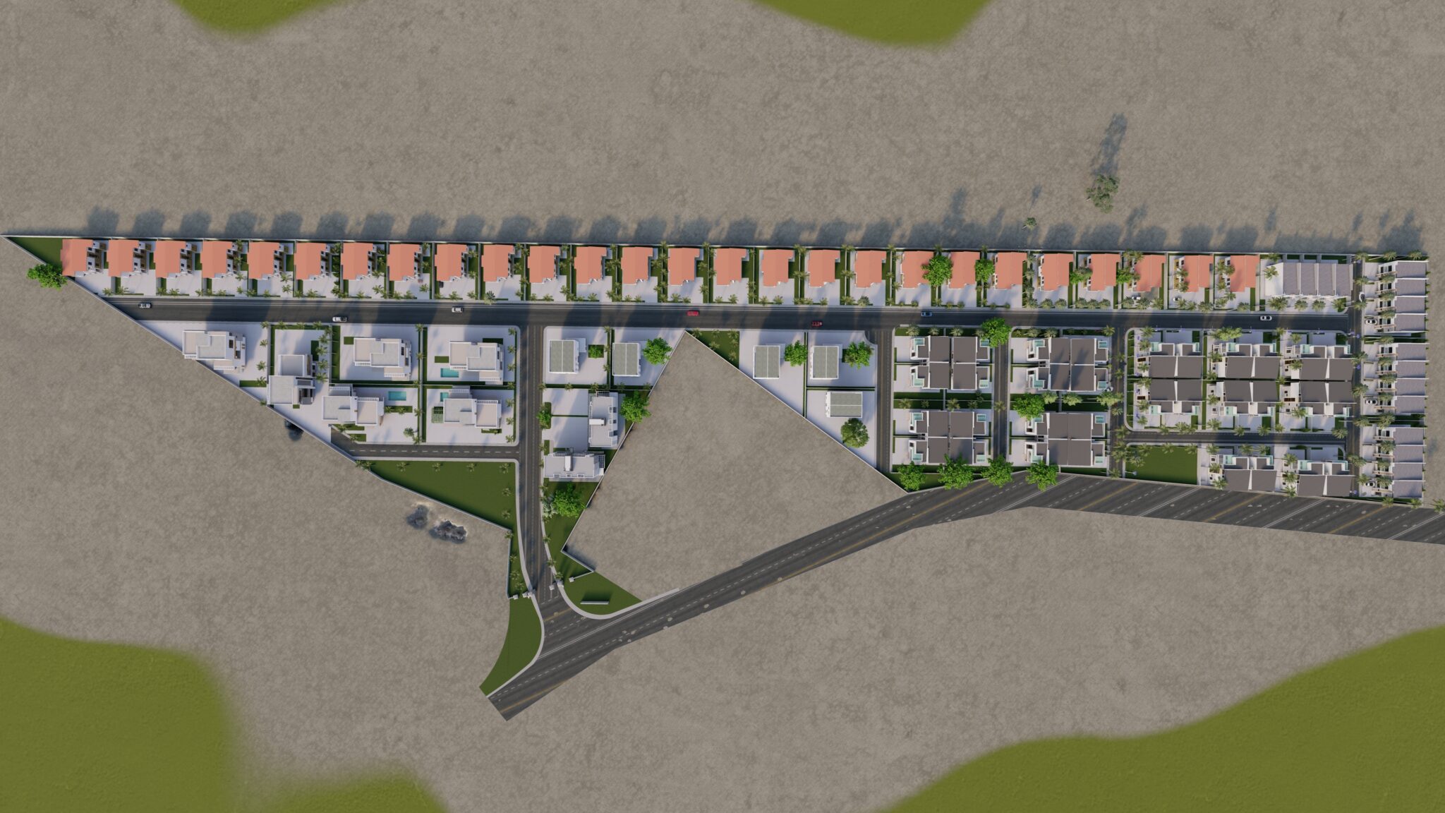 Architectural site-plan rendering published by Citybirds Group for Citybirds Hills Estate