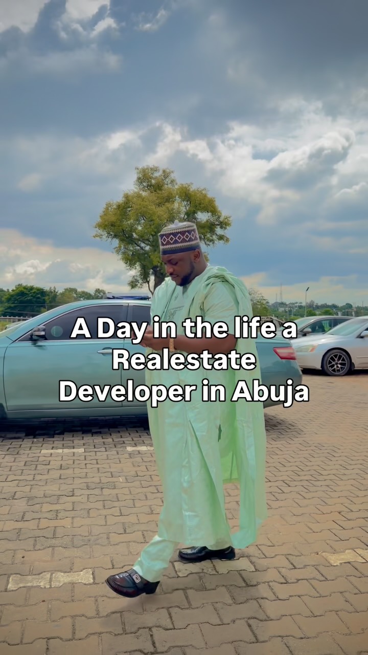 Cover of Sadiq’s day-in-the-life development update in Abuja